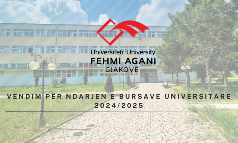 Decision on the allocation of university scholarships for the academic year 2024/2025